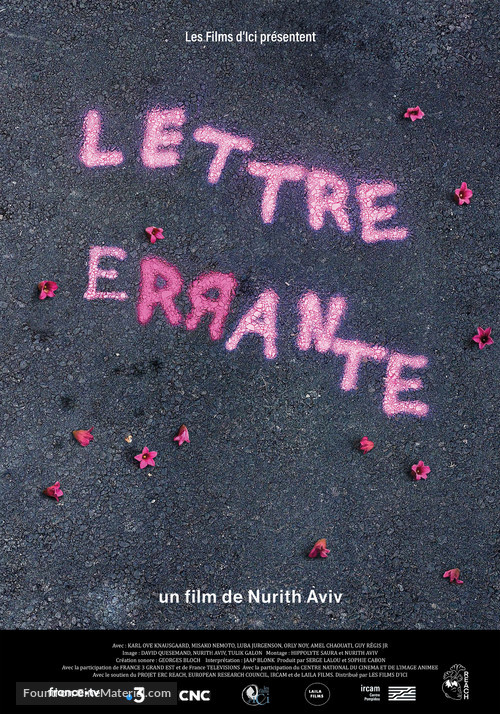 Lettre Errante - French Movie Poster