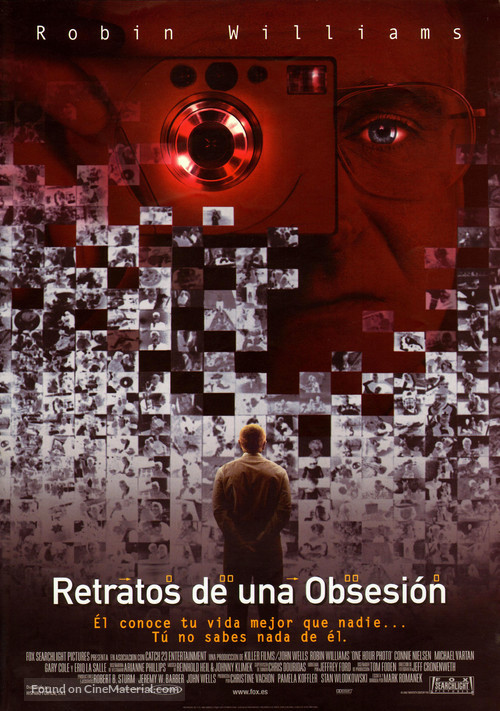 One Hour Photo - Spanish Movie Poster