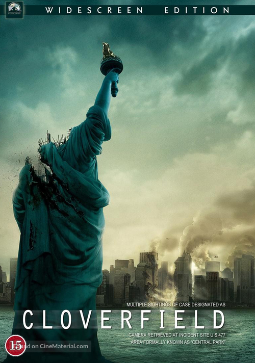 Cloverfield - Danish Movie Cover