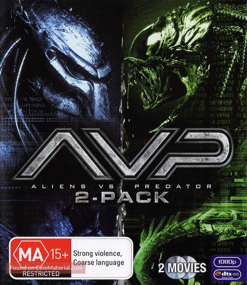 AVPR: Aliens vs Predator - Requiem - Australian Blu-Ray movie cover