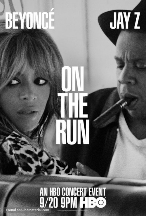 On the Run Tour: Beyonce and Jay Z - Movie Poster