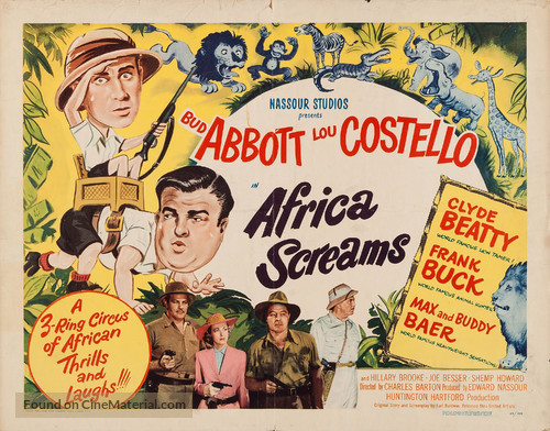 Africa Screams - Movie Poster