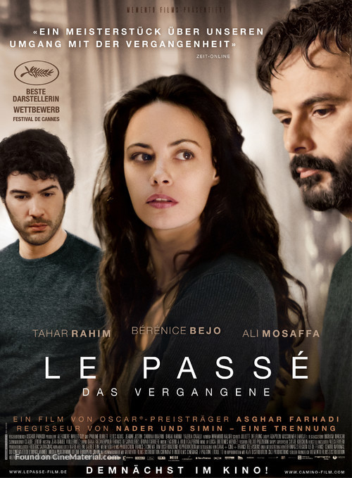Le Pass&eacute; - German Movie Poster