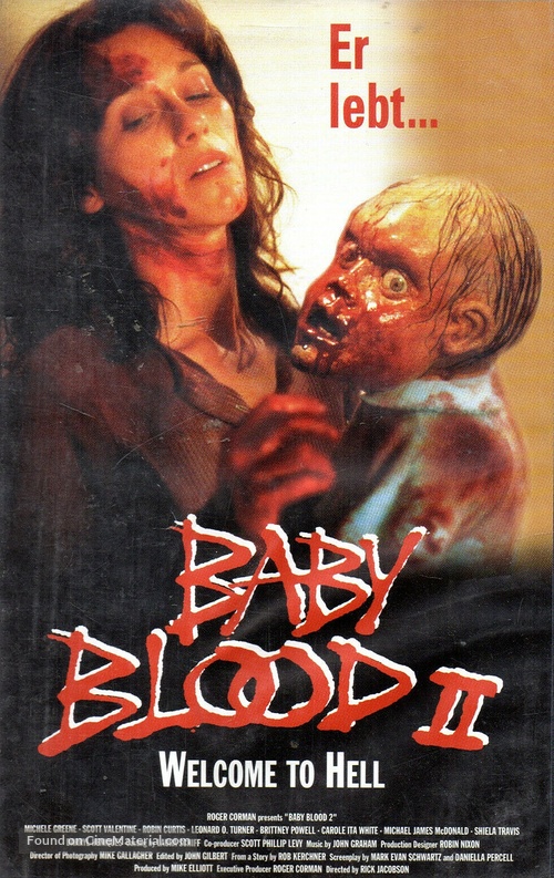 The Unborn II - German VHS movie cover