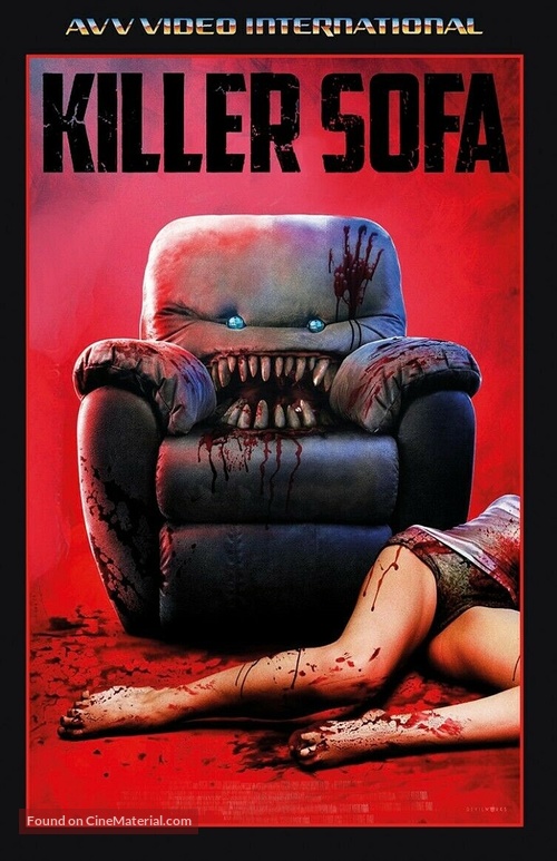 Killer Sofa - German Blu-Ray movie cover