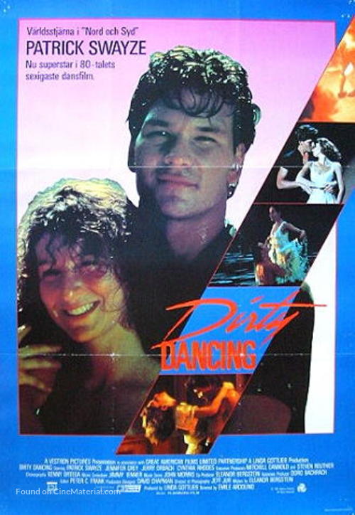 Dirty Dancing - Swedish Movie Poster