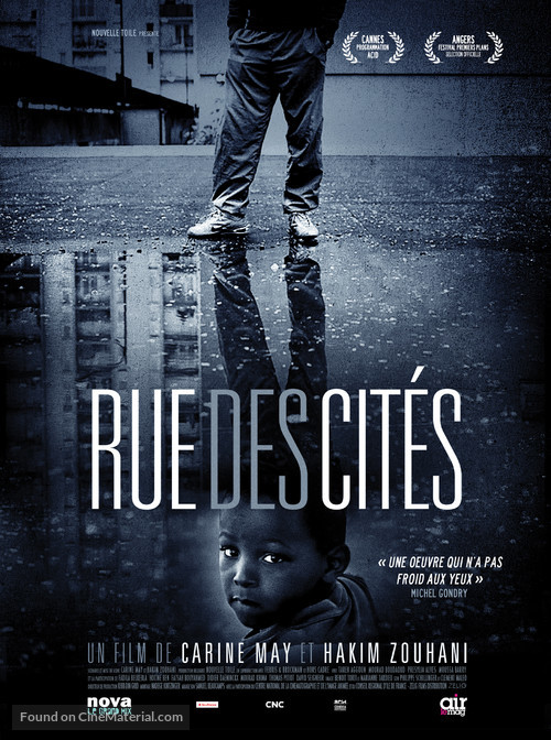 Rue des cit&eacute;s - French Movie Poster