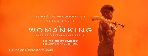 The Woman King - French Movie Poster