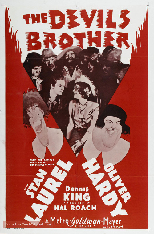 The Devil&#039;s Brother - Movie Poster