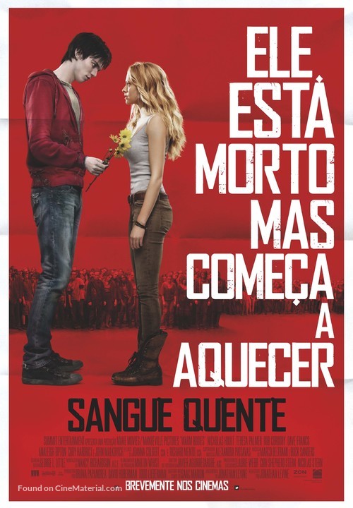 Warm Bodies - Portuguese Movie Poster