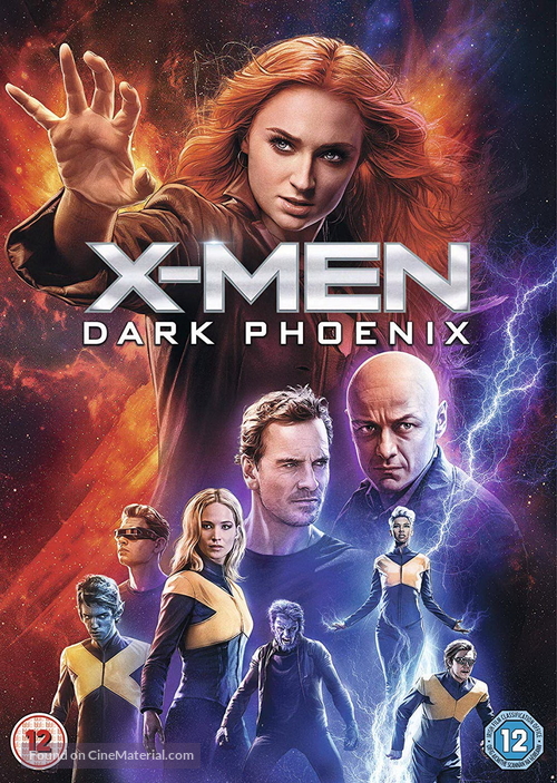 Dark Phoenix - British Movie Cover