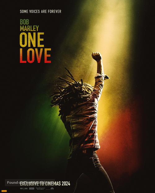 Bob Marley: One Love - Australian Movie Poster