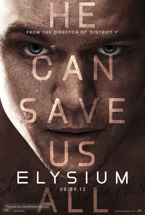 Elysium - Movie Poster