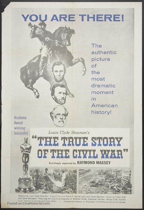 The True Story of the Civil War - Movie Poster