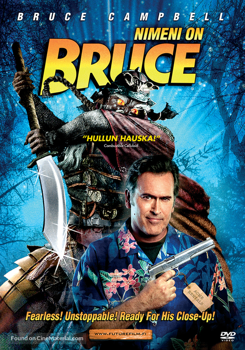 My Name Is Bruce - Finnish DVD movie cover