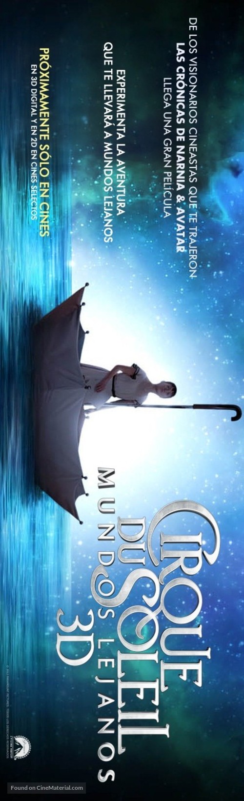 Cirque du Soleil: Worlds Away - Argentinian Movie Poster