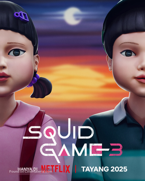 &quot;Squid Game&quot; - Indonesian Movie Poster