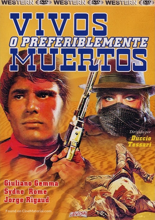 Vivi o, preferibilmente, morti - Spanish DVD movie cover
