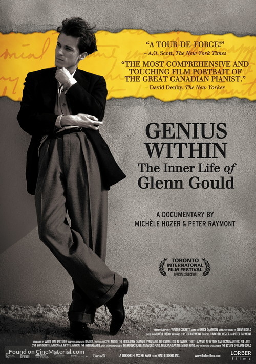 Genius Within: The Inner Life of Glenn Gould - Movie Poster