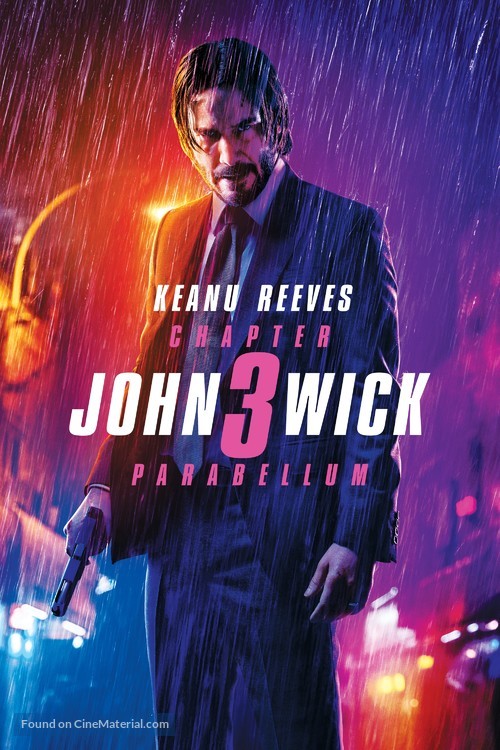 John Wick: Chapter 3 - Parabellum - British Movie Cover