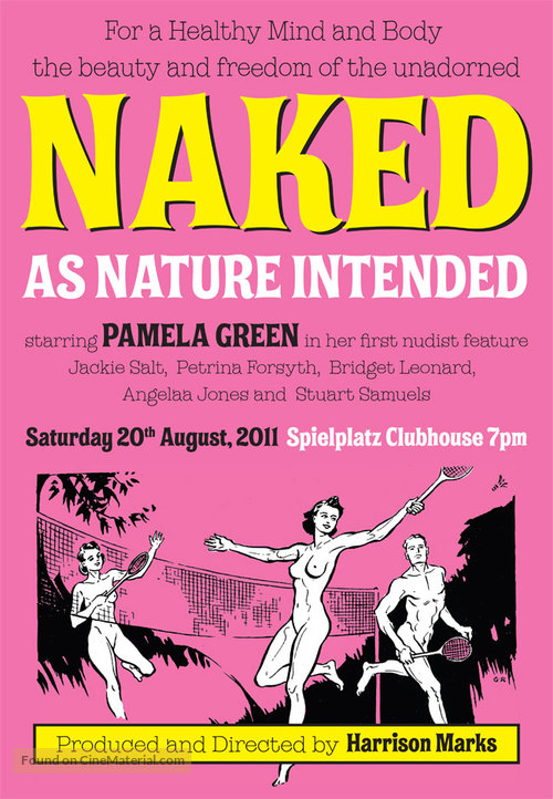 Naked as Nature Intended - British Movie Poster