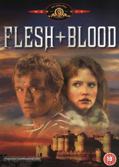 Flesh And Blood - British DVD movie cover