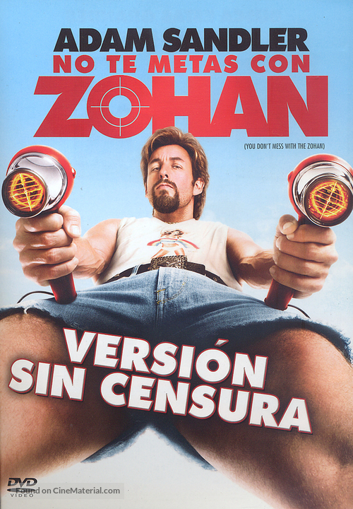 You Don&#039;t Mess with the Zohan - Argentinian Movie Cover