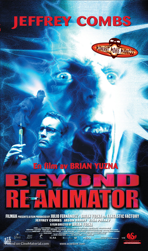 Beyond Re-Animator - Norwegian Movie Poster