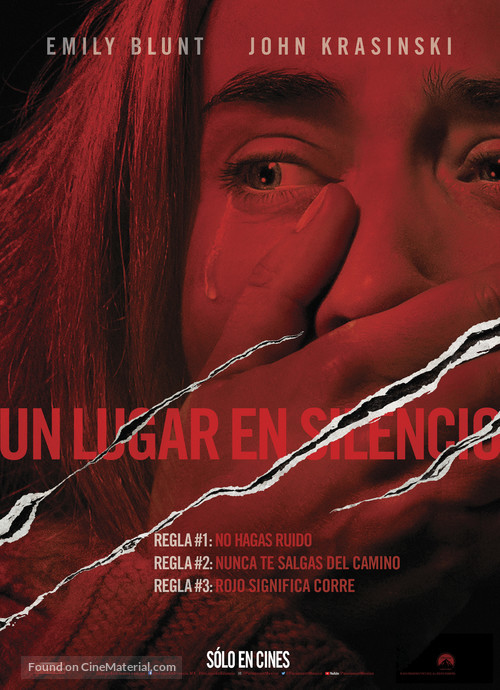 A Quiet Place - Mexican Movie Poster