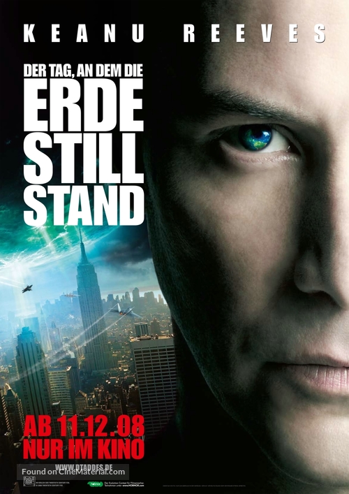 The Day the Earth Stood Still - German Movie Poster