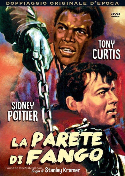 The Defiant Ones - Italian DVD movie cover