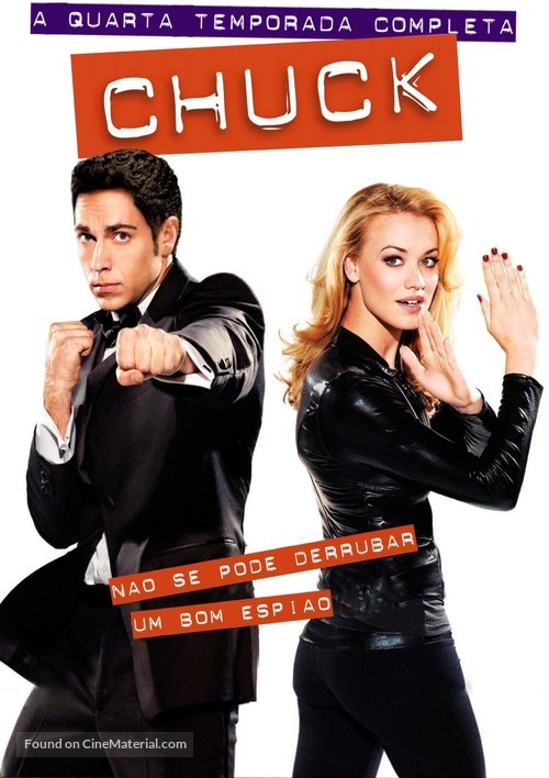 &quot;Chuck&quot; - Brazilian DVD movie cover