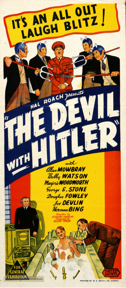 The Devil with Hitler - Australian Movie Poster