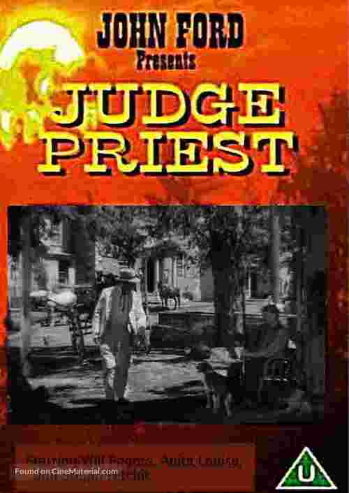 Judge Priest - British Movie Cover