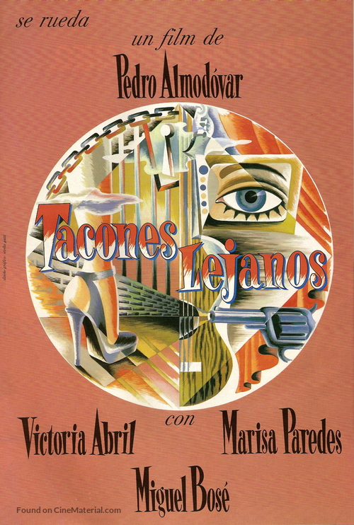 Tacones lejanos - Spanish Movie Poster