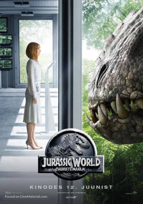 Jurassic World - Estonian Movie Poster
