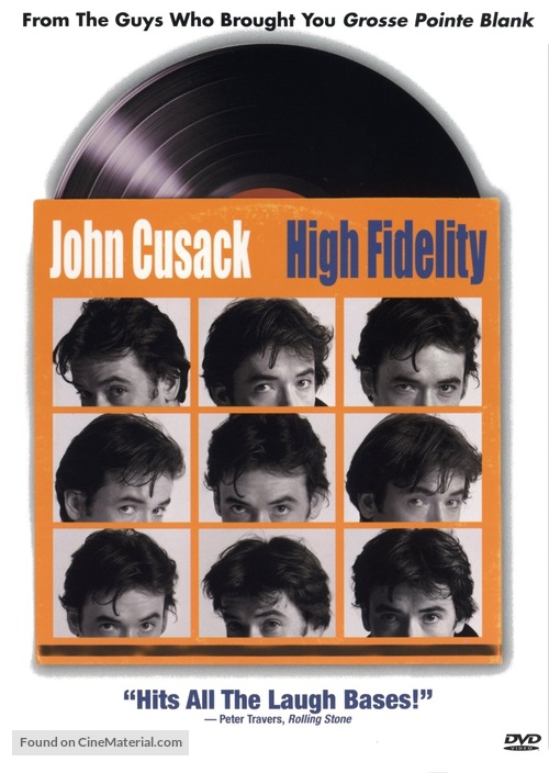 High Fidelity - DVD movie cover