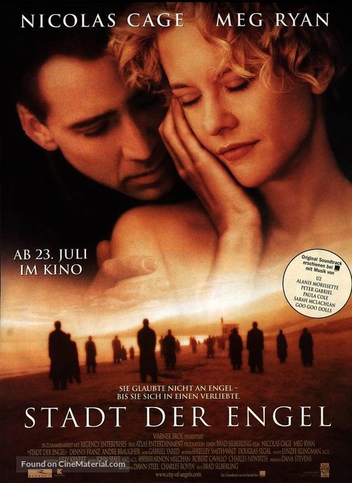 City Of Angels - German Movie Poster