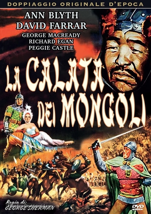 The Golden Horde - Italian DVD movie cover