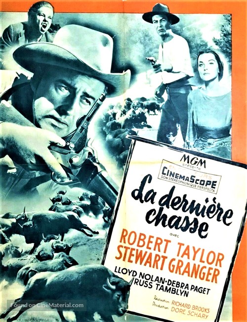 The Last Hunt - French Movie Poster