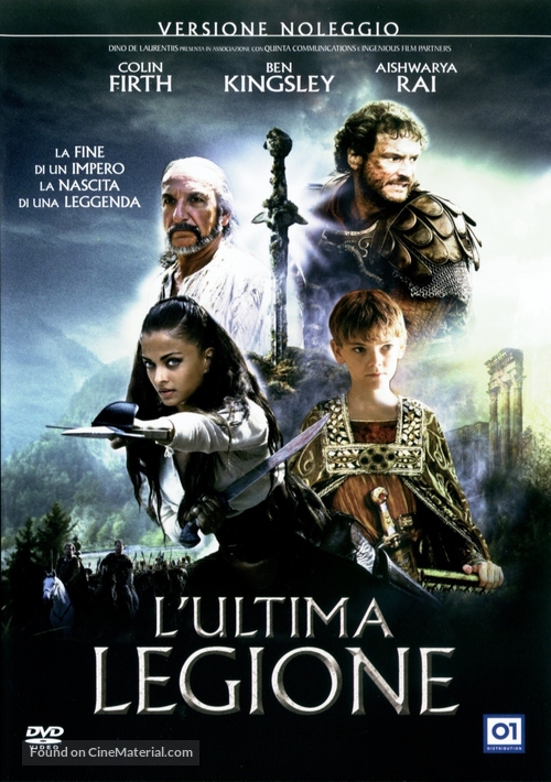 The Last Legion - Italian Movie Cover