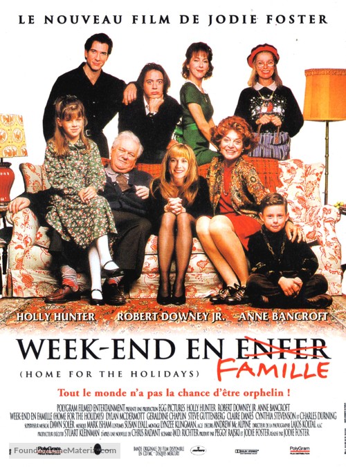 Home for the Holidays - French Movie Poster