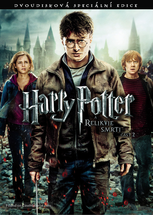 Harry Potter and the Deathly Hallows - Part 2 - Czech DVD movie cover