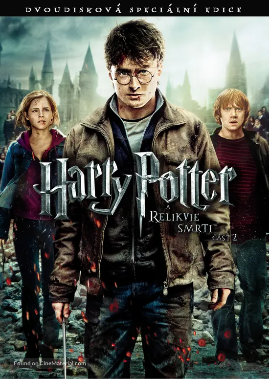 Harry Potter and the Deathly Hallows: Part II - Czech DVD movie cover