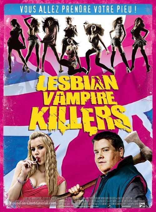 Lesbian Vampire Killers - French Movie Poster