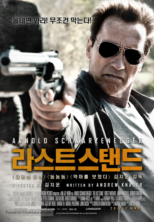 The Last Stand - South Korean Movie Poster