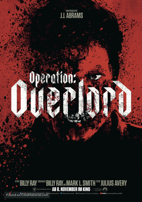 Overlord - German Movie Poster