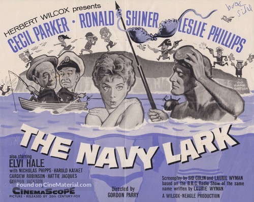 The Navy Lark - British Movie Poster