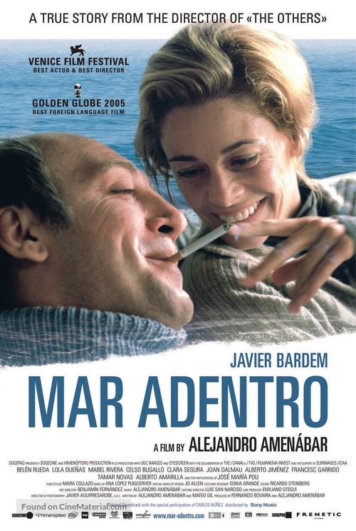 Mar adentro - Swiss Movie Poster