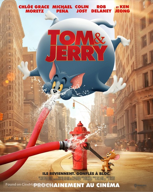 Tom and Jerry - French Movie Poster